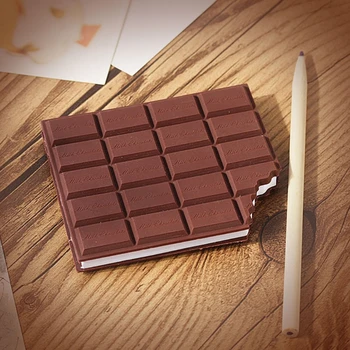 

High Quality Paper Memo Pad Chocolate Stickers Creative Sticker Diary Note Cancelleria Notebook Papeleria Office Supplies