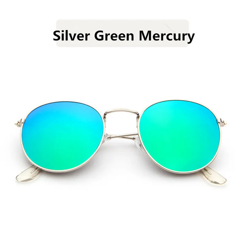 Занавес Gafas De Sol Mujer модные Овальные Солнцезащитные очки для женщин маленькая оправа стимпанк Ретро Солнцезащитные очки женские Oculos De Sol UV400 - Цвет линз: silver green silver