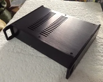 

D-090 CNC All Aluminum Chassis Case Box Cabinet for DIY Audio Power Amplifier 320mm*70mm*265mm 320*70*265mm