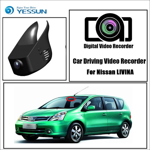 Cheap YESSUN for Nissan LIVINA Car Driving Video Recorder DVR Mini Wifi Camera Novatek 96658 FHD 1080P Dash Cam Original Style 