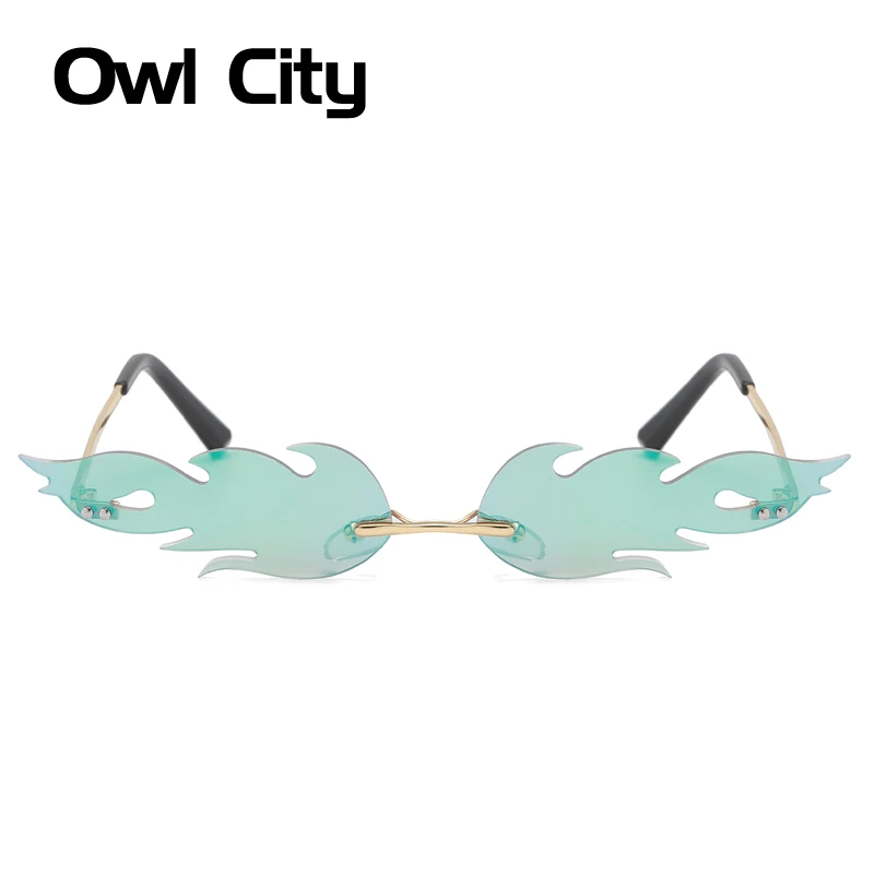 2019 Sunglasses Women Wave Rimless Sunglass Futuristic Eyewear Luxury Brand Designer Womens Shades Fashion Men Sun Glasses UV400 2019 Sunglasses Women Wave Rimless Sunglass Futuristic Eyewear Luxury Brand Designer Womens Shades Fashion Men Sun Glasses UV400