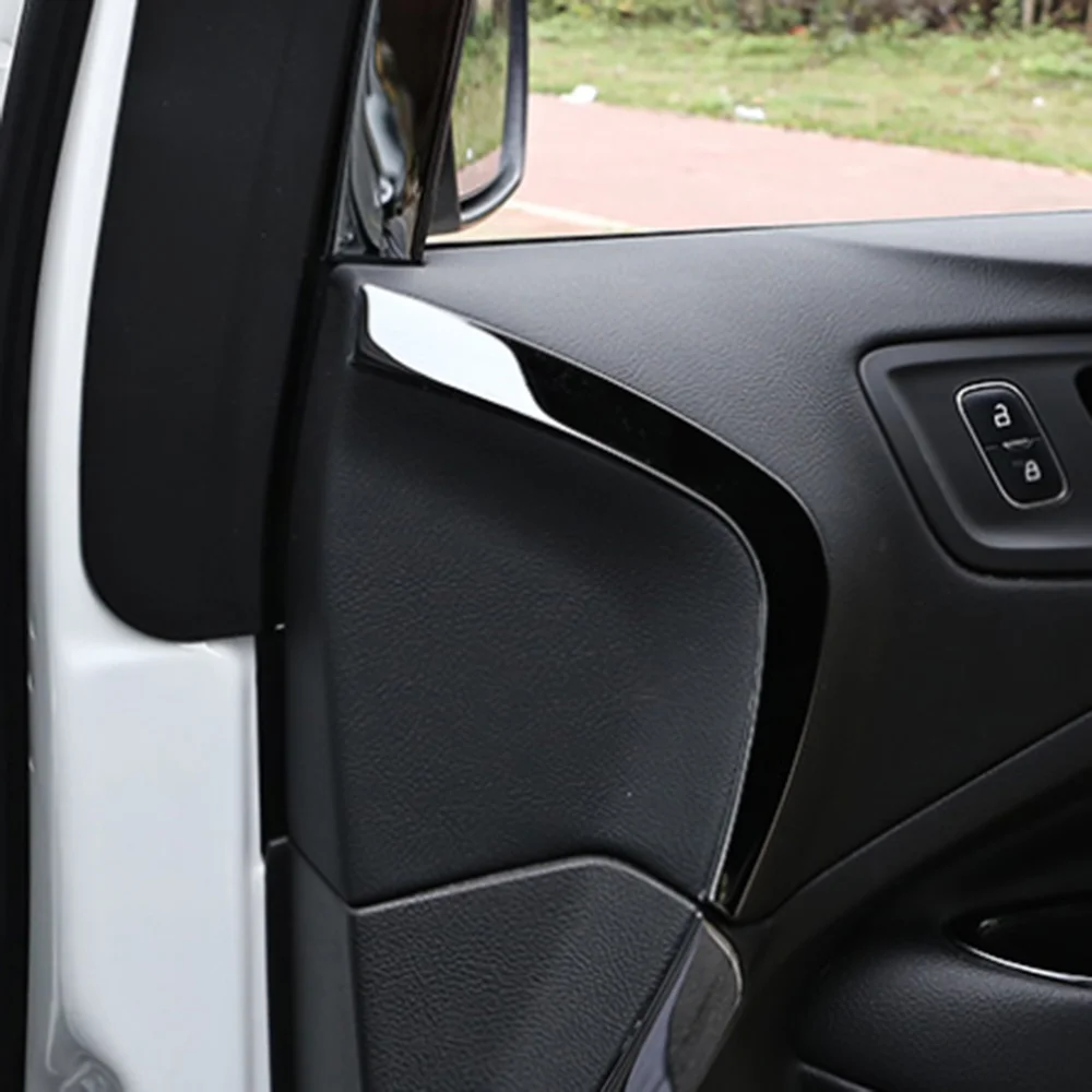 

IMTFOO STAINLESS INTERIOR DOOR PANEL TRIM MOLDING GARNISH FOR FORD KUGA ESCAPE 2016 2017 2018 ACCESSORIES CAR STYLING