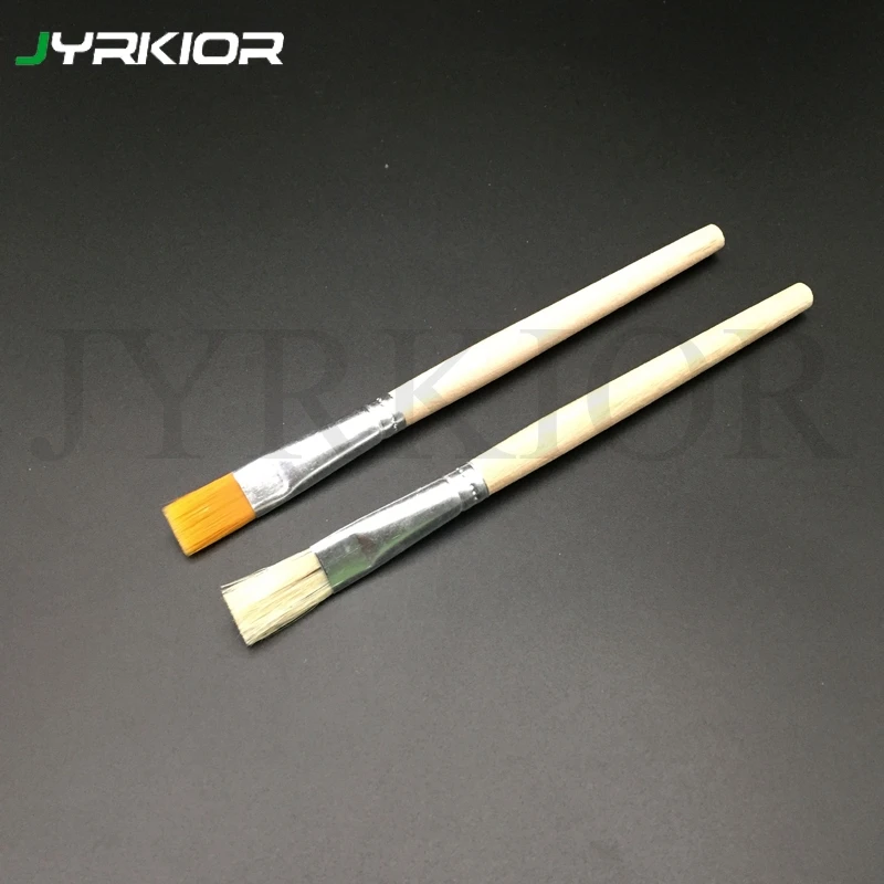 

Round Handle Small Brush, Soft brush, Mobile Phone Maintenance Dusting Brush, Motherboard BGA Rework Soldering Oil Cleaning Tool