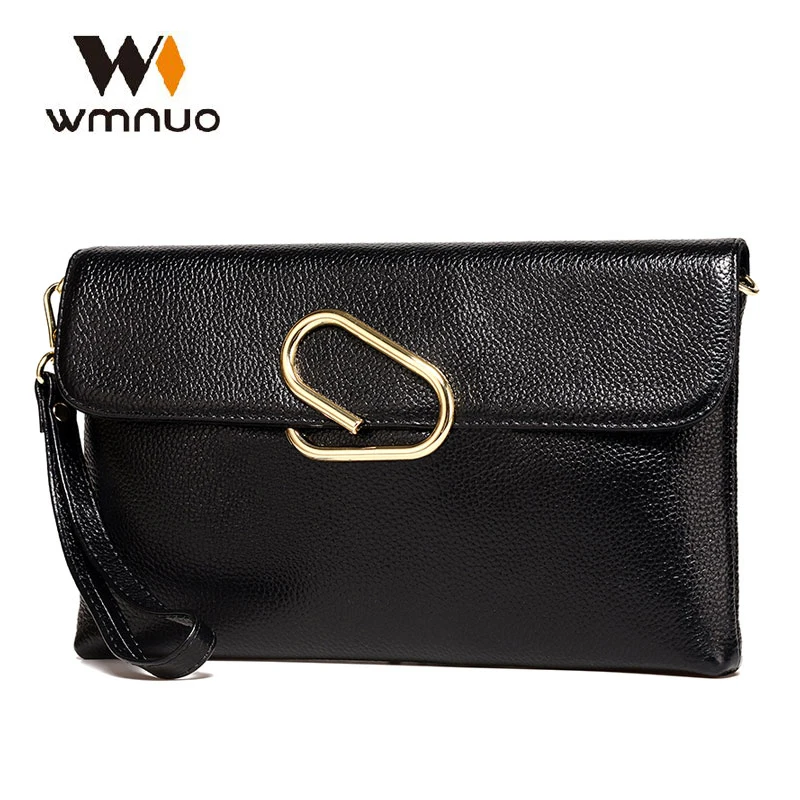 

Wmnuo Brand Women Bag Genuine Leather Women Shoulder Bag Soft Cowhide Designer Handbags High Quality Lady Evening Messenger Bag