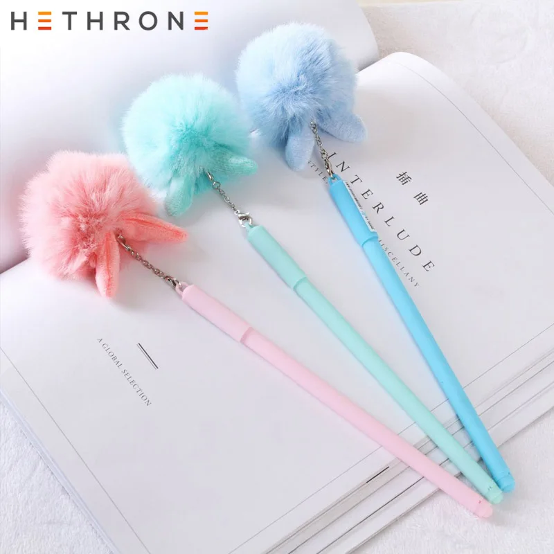 Hethrone 2 шт конфетных цветов Милая гелевая ручка для школы офиса карандаши письма