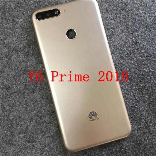 Оригинальная задняя крышка батарейного отсека для huawei Y6 /Y6 Prime 5," ATU-L21 L22 L31 L42 ATU-LX1 Крышка батарейного отсека - Цвет: gold