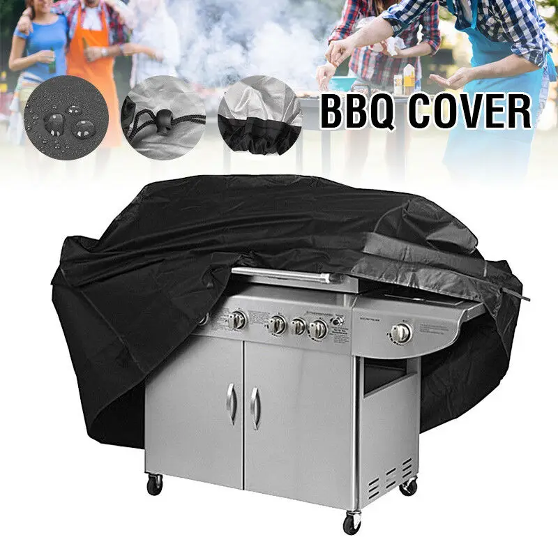 

Extra Large Heavy Duty Waterproof Rain Snow BBQ Cover Barbeque Grill Protector