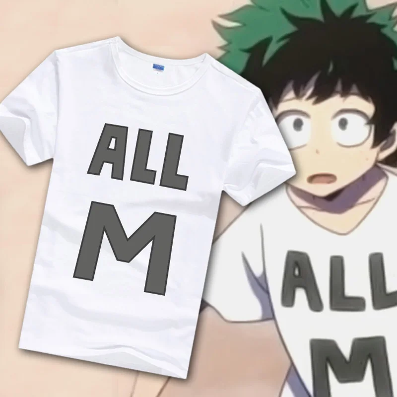 Cosworld Boku no Hero Academia T-Shirt Short Sleeve Tee Shirt My Hero Academia Izuku Midoriya Printed Summer Costume (3)
