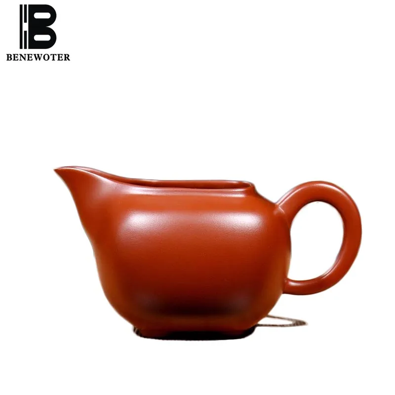 290cc фиолетовая глина yixing Handgrip Fair Cup Home большая емкость Teaware натуральная НЕОБРАБОТАННАЯ руда Zisha Puer кружки для кофе и молока