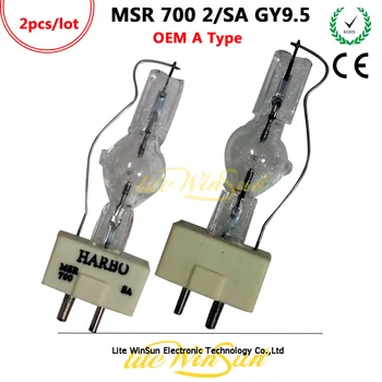 

Litewinsune Freeship Tranditional Fixture Lighting Lamp Source MSR700 SA GY9.5 Base Metal Halide Lamp Source