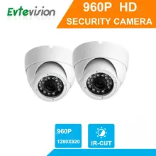 1 pcs 960P/1.3MP High Definition 4 in 1 TVI/AHD/CVI/CBVS Vandal-Proof Metal Case CCTV Camera With OSD Menu
