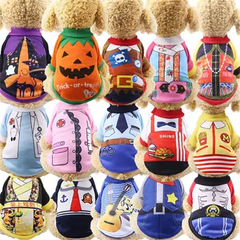

Warm Dog Clothes Classic Pet Dog Clothes For Small Dogs Coat Costume Autumn Puppy Clothing Yorkie Chihuahua Coat Jacket