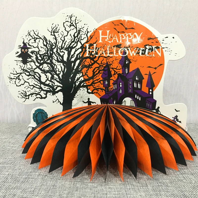 3d Zombie Centerpiece Haunted House Haunted Castle Cut Paper