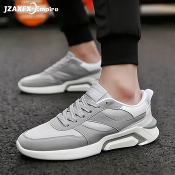 

Men Fashion Shoes Casual Sneakers with Platform Breathable Boat Shoes Mesh +Synthetic Soft Lightness Student Shoes