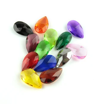 100pcs 22mm Mix Color Crystal Pendants Glass Prisms Vintage Jewelry Diy Accessories Necklaces Findings Teardrop Pendants 100pcs 22mm Mix Color Crystal Pendants Glass Prisms Vintage Jewelry Diy Accessories Necklaces Findings Teardrop Pendants