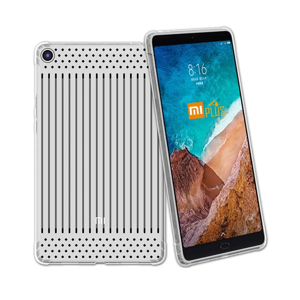 Чехол для Xiaomi Mi pad 4 4 Plus, тонкий мягкий ТПУ 8,0, 10,1 дюймов, противоударный чехол для планшета, защитный чехол для Xiaomi Mi pad 4