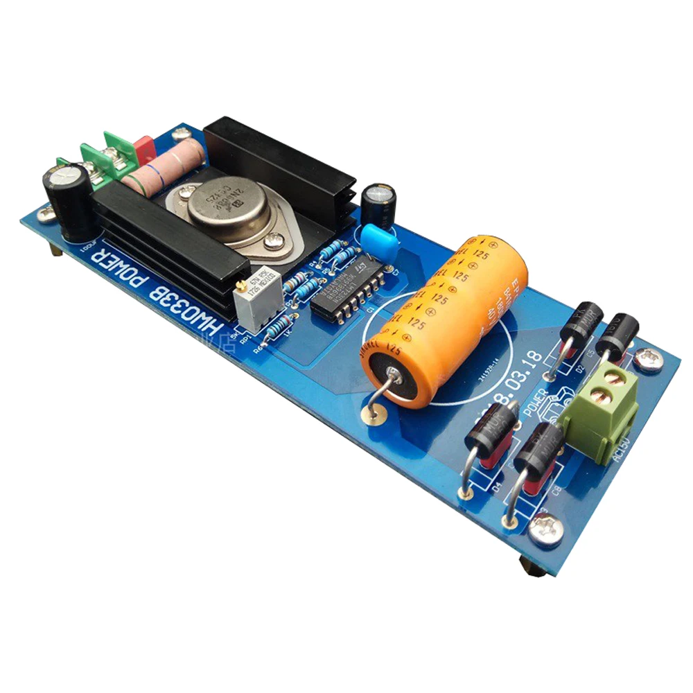 Lusya Hifi LM1723CN преампер линейный регулятор питания одиночный источник Золотое