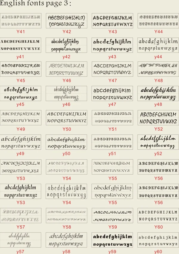typewriter font custom return