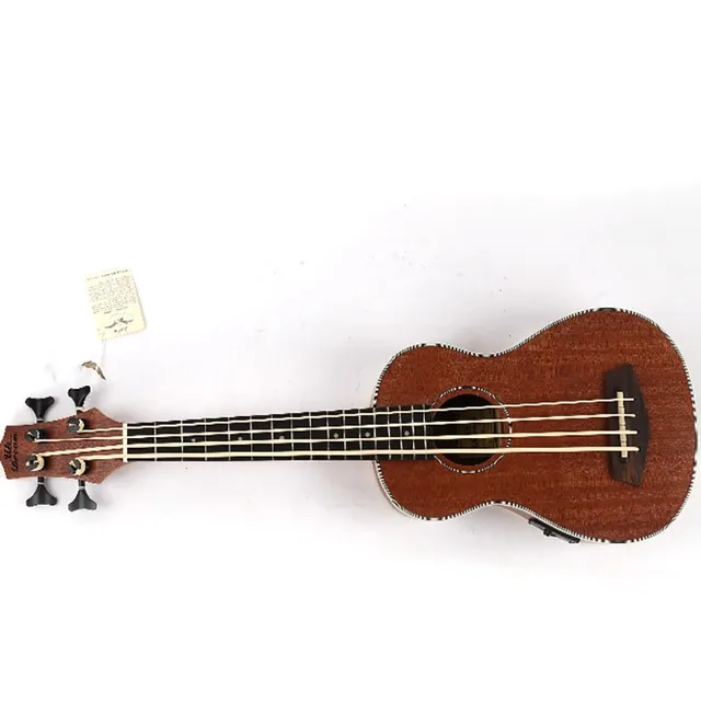 Cheap Wooden Electrica Guitar Musical Instruments 30-inch Bass Guitars China Sapele Vintage Retro Closed Knob Ukulele Guitarra UB-113