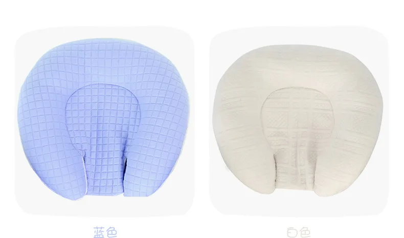 Белая синяя розовая плоская подушка для головы детская защита головы PP хлопковая форменная подушка