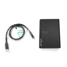Бесплатная доставка 6 Гбит sata III 2.5 Дюймов HDD SSD внешний корпус USB к Типу C кабель алюминиевый корпус для MAC/windows/Linux