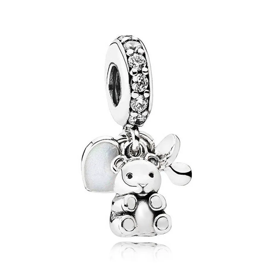 

Baby Treasures Dangle Charm fit Lady Bracelet Bangle Authentic S925 Sterling Silver Jewelry
