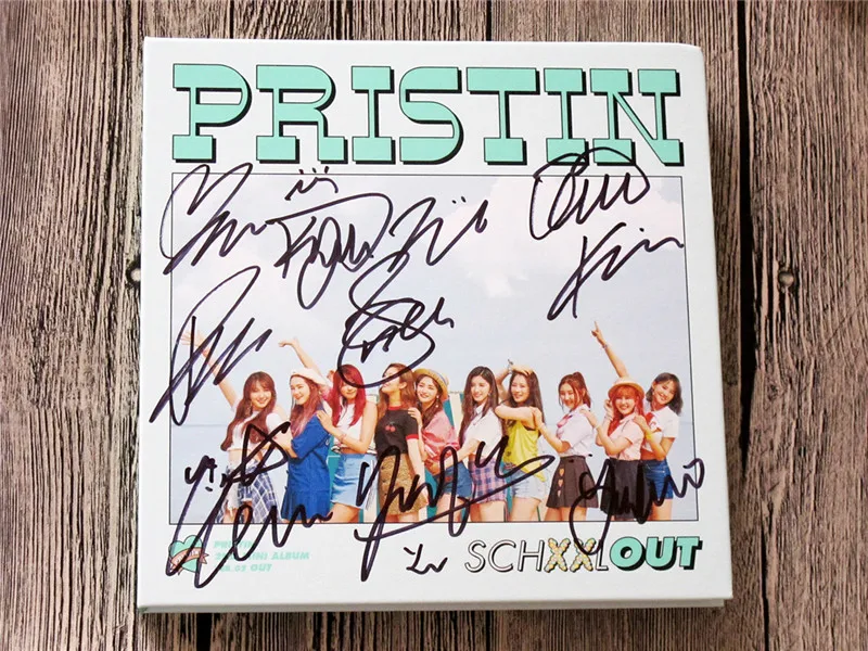 Альбом с автографом SCHXXL OUT CD + Фотокнига подписанный постер 092017|poster k-pop|k-pop albumphotobook