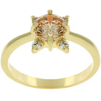 Champagne Star Ring