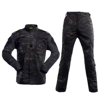 

2019 NEW MCBK Military BDU uniforms/ Multical Black tactical BDU uniforms (jacket & pants) tactical cargo pants uniform