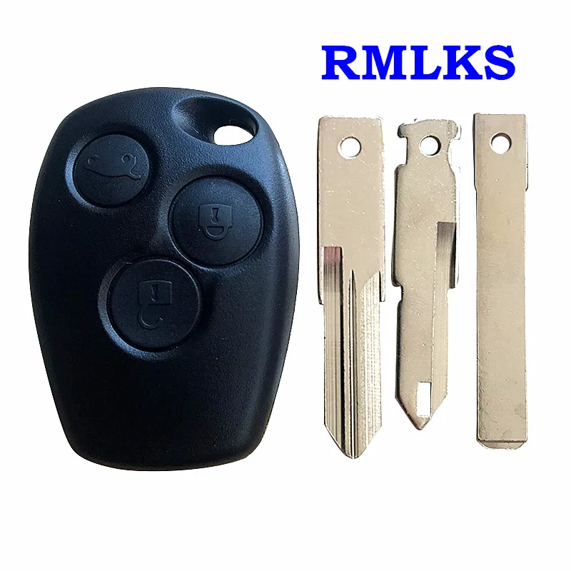 Для RENAULT Clio Kangoo Modus Twingo Master Key 3 кнопки дистанционный ключ-брелок от машины чехол Shell VAC102/NE73/VA6 Blade