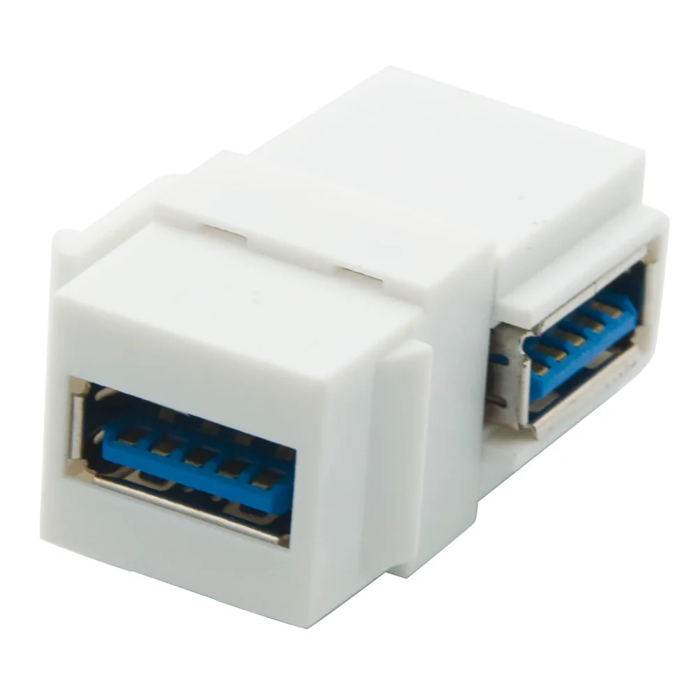 Buy keystone USB 3.0 connector with angle side from
