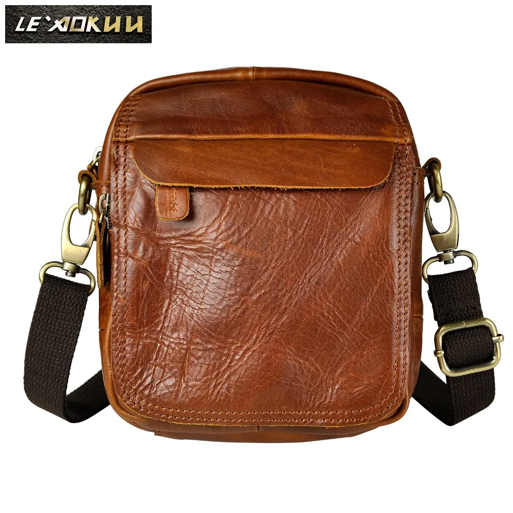 

Design Fashion Leather Male Casual Multifunction Travel Waist Belt Bag Messenger Satchel Crossbody Shoulder bag For Men B210