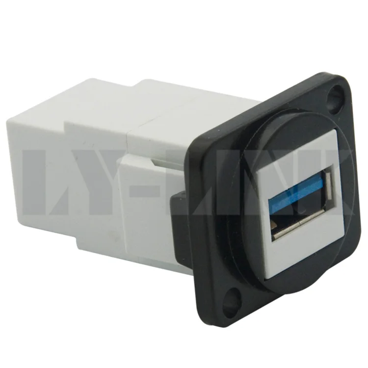 

D type metal USB 3.0 female to female connector