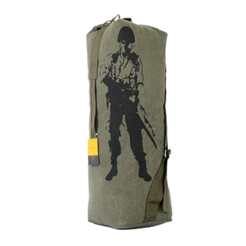

Multifunctional Large Capacity Man Sports Bag Camping Picnic Backpack Hiking Rucksack canvas shoulders bag Men's Gifts