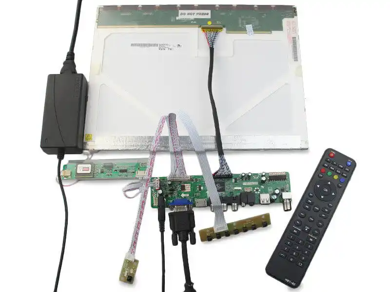 For LP121WX1-TLA2 LCD LED controller Driver Board TV+HDMI+VGA+CVBS+USB T.VST56