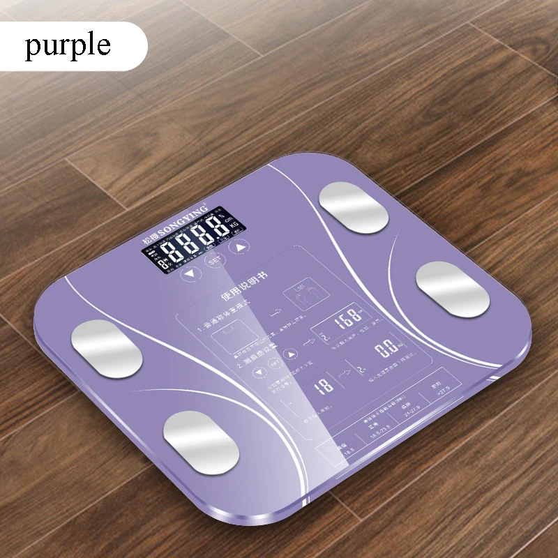 Весы для жира, светодиодный дисплей, электронные весы для взвешивания жира, анализ композиции тела, весы для здоровья, умный баланс для ванной