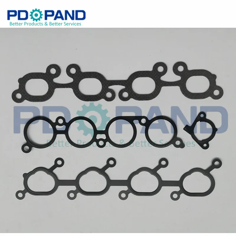 SR20 SR20DE Engine intake and exhaust manifold gasket for Nissan  2.0L