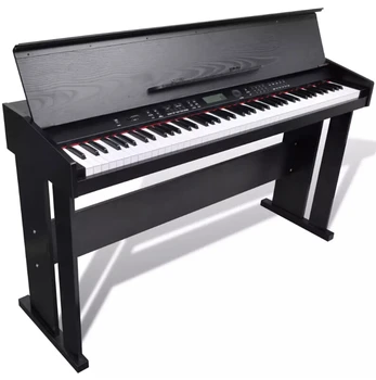 

VidaXL Electric Piano Digital Electric Piano With 88 Keys Music Rest Toy Musical Instrument With Recording Storage Function Gift