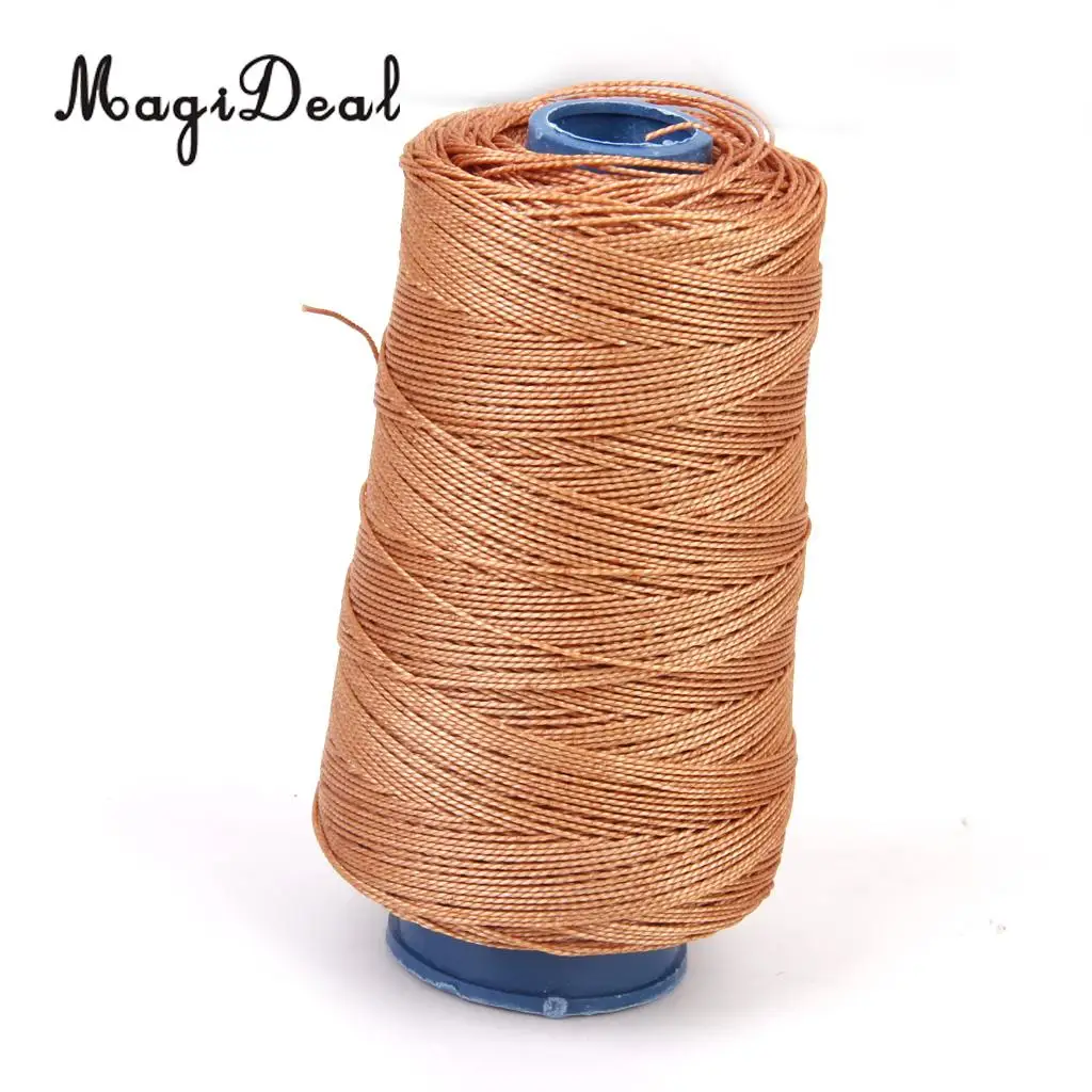 350M 80LBS Coffee Nylon Twisted Bowstring Thread Kite Line String Sewing Cord for Outdoor Hunting Archery Camping Clothes Access