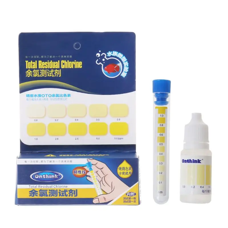 PH NO2 NO3 Tester Residual Chlorine Testing Liquid
