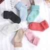 Chaussettes thermiques épaisses en laine véritable pour enfants de 0 à 7 ans, chaussettes chaudes et douces pour bébés, garçons et filles, hiver ► Photo 2/6