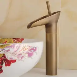OUYASHI смеситель для раковины форма чашки бортике столешница одно отверстие Ручка холодной и горячей водопроводной воды