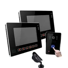 9 TFT LCD Wired font b Video b font font b Audio b font Intercom Doorbell