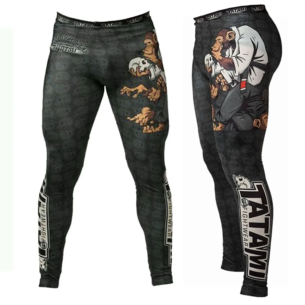 

MMA Boxing Rashguard MMA Pants Muay Thai Sublimated Printed pant Bjj Breathable Fitness JIU JITSU GI Rash Guard Boxing Jerseys