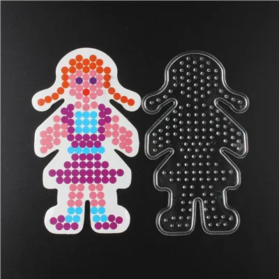 5mm 3D Puzzle Pegboards Patterns Templates for Hama Beads Toys Perler Beads Educational Toys for Children  Handmade Art 17