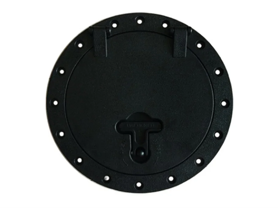 

Marine Boat 8 inch Black Out Inspection Cover Deck Plate Hatch Accessories Marine yacht Detachable Cover RV Plastic DPB8