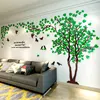 3D Tree Acrylic Mirror Wall Sticker Decals DIY Art TV Background Wall Poster Home Decoration Bedroom Living Room Wallstickers ► Photo 2/6