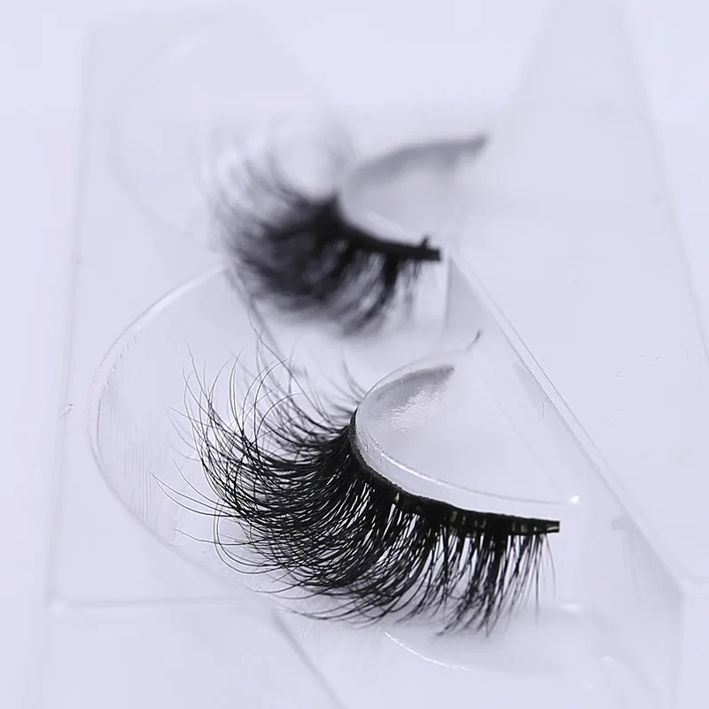 3D Real Mink Lashes Fur False Eyelashes Strip Thick Fake Faux Eye Lashes Makeup Beauty 100% Handmade Glitter Packing D104