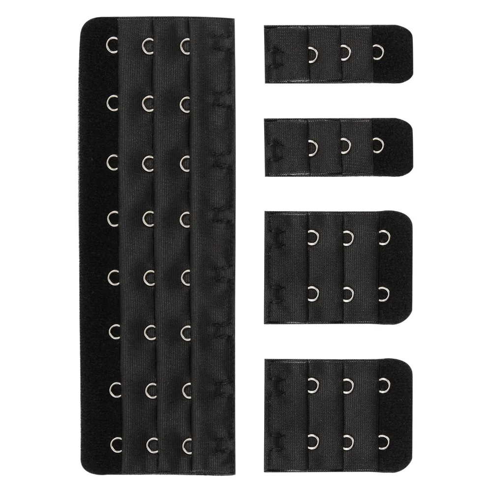 Closecret Women's 3 Rows 3/4 inch Long line Bra Corset Back Extender 8