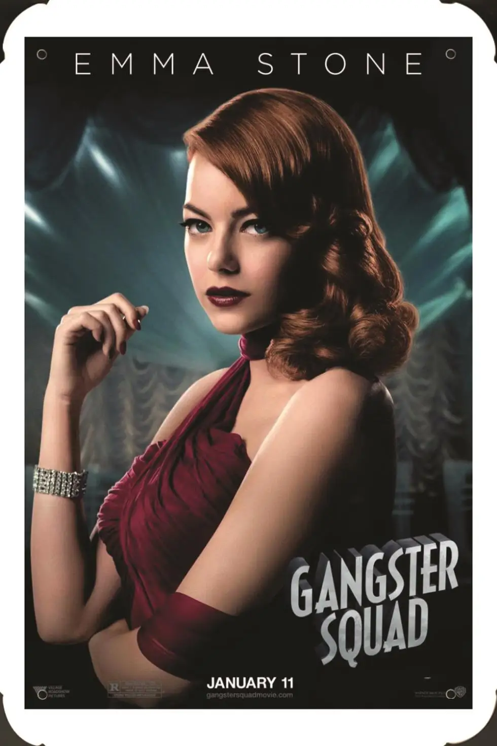 Gangster Squad Ver18 Movie Metal Poster Tin Plate Sign 8&quotx12&quot | Дом и сад
